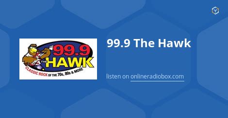 99.9 the hawk live radio.